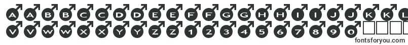Шрифт asmale – крупные шрифты