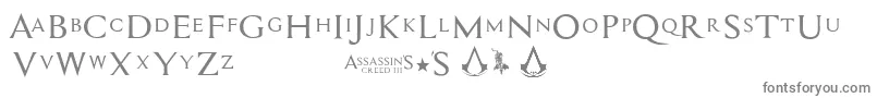 Assassin$フォントについての詳細 フォントAssassin$ – 灰色のフォント