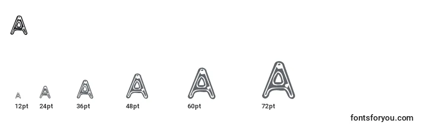 Размеры шрифта Assimilate (120108)