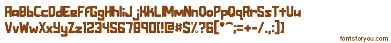 Шрифт Assurant Standard – коричневые шрифты на белом фоне