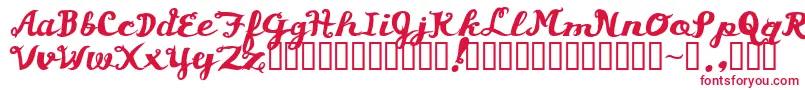 Asswipe Font – Red Fonts
