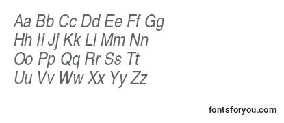 TexgyreheroscnItalic Font