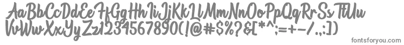 Astonia-Schriftart – Graue Schriften