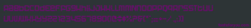 ASTRI    Font – Purple Fonts on Black Background
