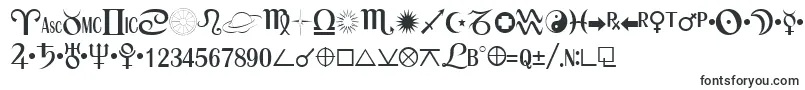 ASTRO-Schriftart – CapCut-Schriften