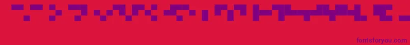 ArialAlternativeSymbol Font – Purple Fonts on Red Background