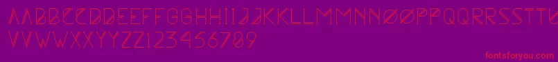 More about Astrobia Font Astrobia Font – Red Fonts on Purple Background