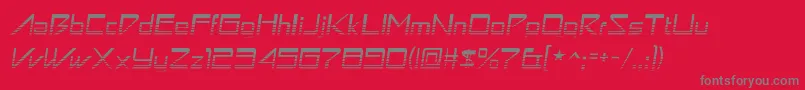 More about astron boy video Font astron boy video Font – Gray Fonts on Red Background