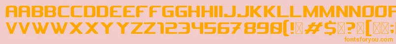 Lisätietoja Astron-fontista Astron-fontti – oranssit fontit vaaleanpunaisella taustalla