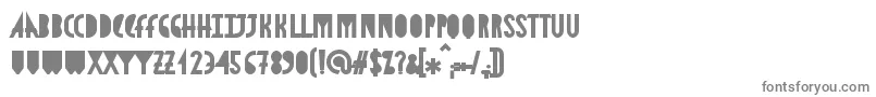 フォントAstronmicaBlack – 白い背景に灰色の文字