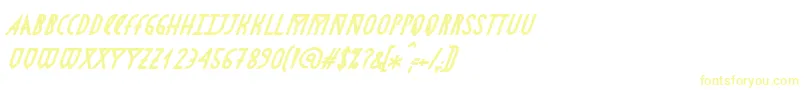 AstronmicaBoldItalic Font – Yellow Fonts