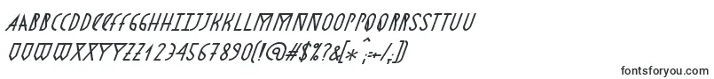 AstronmicaItalic-Schriftart – Schriften für Adobe Acrobat