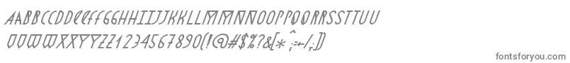 fuente AstronmicaItalic – Fuentes Grises