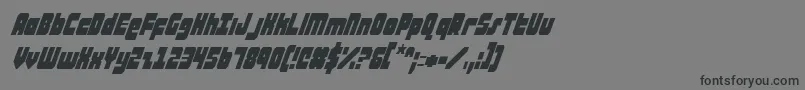 ataurusci Font – Black Fonts on Gray Background