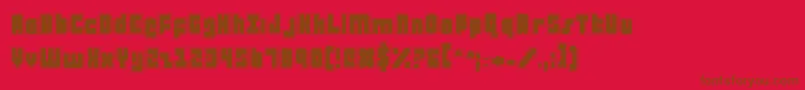 Подробнее о шрифте ataurusp Шрифт ataurusp – коричневые шрифты на красном фоне