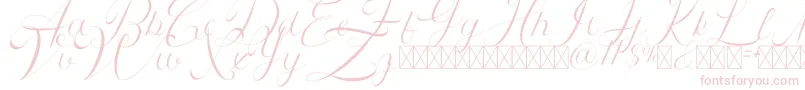 More about Athenia demo Font Athenia demo Font – Pink Fonts on White Background
