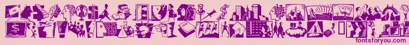 Más sobre la fuente DfProfessnlConnectionsItctt fuente DfProfessnlConnectionsItctt – Fuentes Moradas Sobre Fondo Rosa