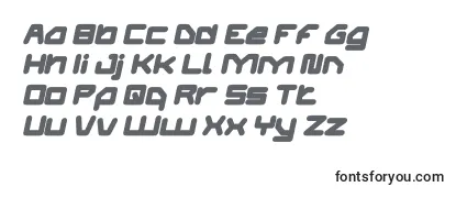 Шрифт ATHLETIC Bold Italic