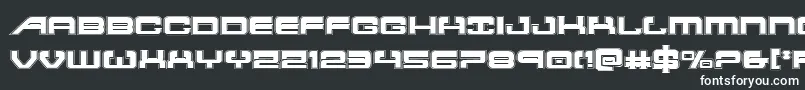 atlantiaacad Font – White Fonts on Black Background