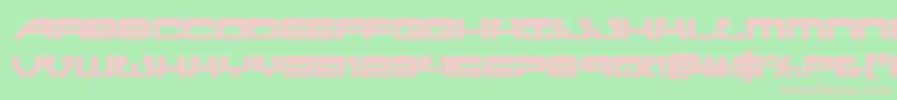 atlantiabold Font – Pink Fonts on Green Background