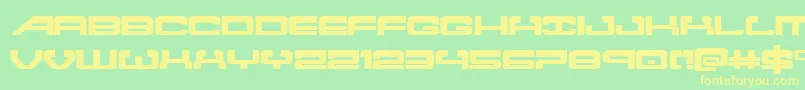 More about atlantiaexpand Font atlantiaexpand Font – Yellow Fonts on Green Background