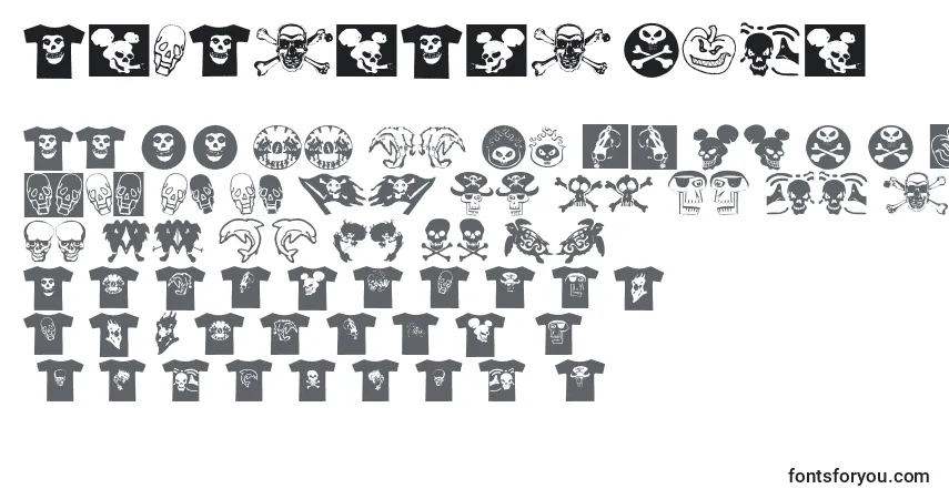 AtLastATshirt (120206) Font – alphabet, numbers, special characters