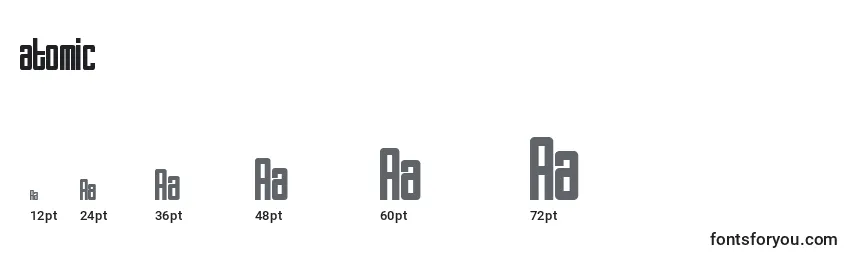 Atomic (120216) Font Sizes