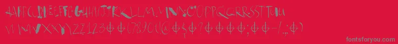 Подробнее о шрифте Atonement DEMO Шрифт Atonement DEMO – серые шрифты на красном фоне