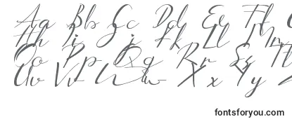 Шрифт Aucklands Script
