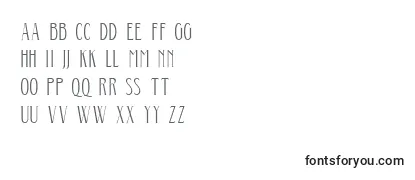 Przegląd czcionki Aunofa Serif DEMO
