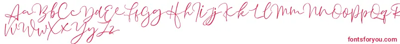 Aussiente Free Version Font – Red Fonts