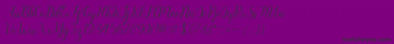 Weitere Informationen zur austina-Schriftart austina-Schriftart – Schwarze Schriften auf violettem Hintergrund