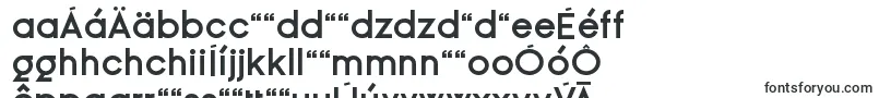Подробнее о шрифте GinРІraSansBold Шрифт GinРІraSansBold – словацкие шрифты