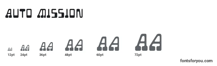 Auto Mission Font Sizes