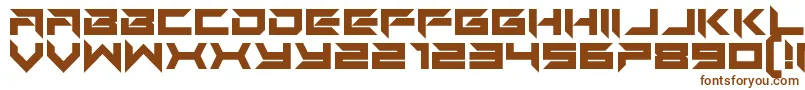 Auto Mode Font – Brown Fonts