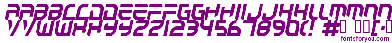 AUTOBAHN Font – Purple Fonts