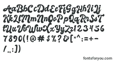 Autolova font – Old School Fonts