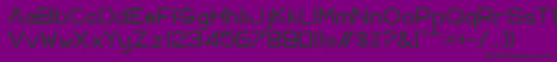 Aveela Font – Black Fonts on Purple Background