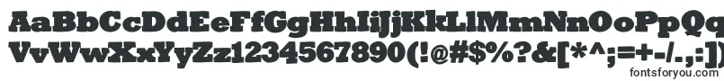 Bigslabhammer-fontti – Fontit PixelLabille