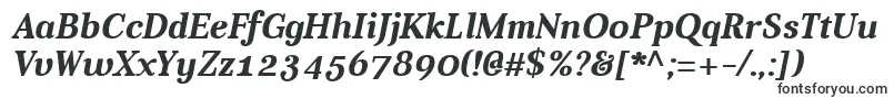フォントAver Bold Italic – 看板用のフォント