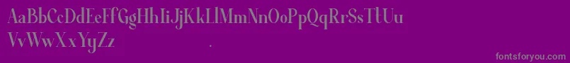 Average Demo Font – Gray Fonts on Purple Background