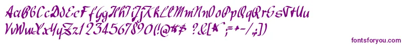 avocado Font – Purple Fonts