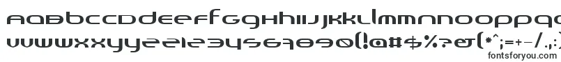 Шрифт Randi – научно-фантастические шрифты