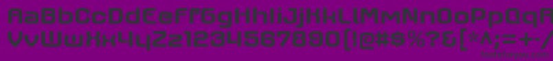 axaxax bd Font – Black Fonts on Purple Background