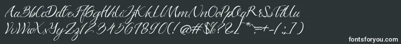 Azkadina Dafont Font – White Fonts