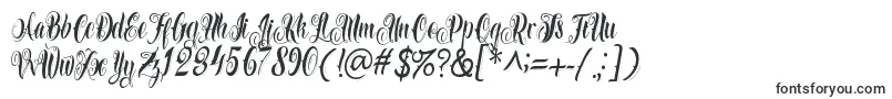 Azkanio Script Font – Calligraphic Fonts