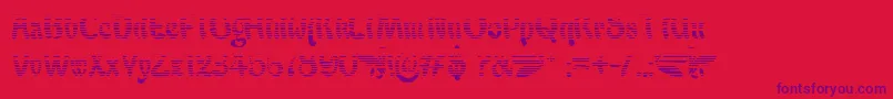 BabaluGradient Font – Purple Fonts on Red Background