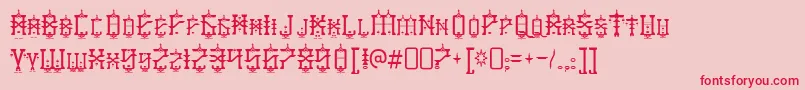 baby jeepersフォントについての詳細 フォントbaby jeepers – ピンクの背景に赤い文字