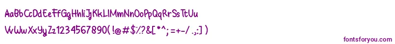 Babyground Font – Purple Fonts