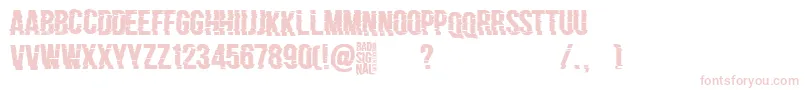 Bad Signal Font – Pink Fonts